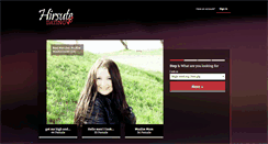 Desktop Screenshot of hirsutedating.com